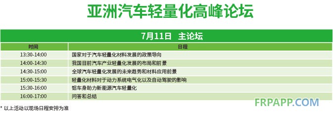 高峰論壇助力2018亞洲汽車(chē)輕量化展覽會(huì) 深度、權(quán)威、專(zhuān)業(yè)